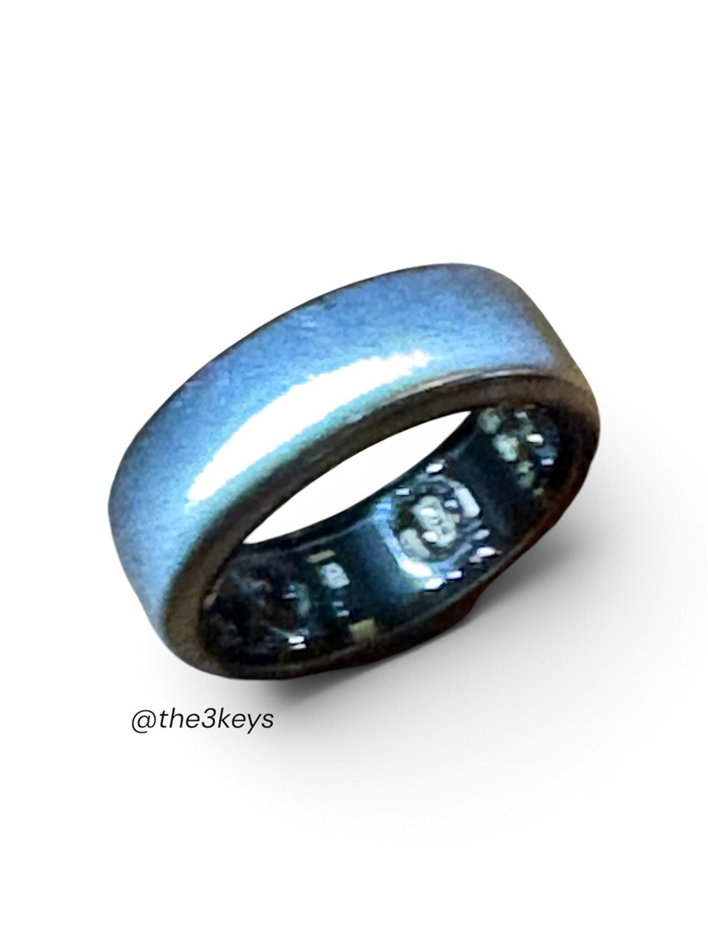 Oura Brushed Titanium Smart Ring Gen 3
